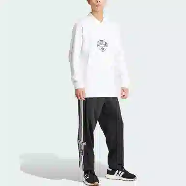 adidas originals Vrct Long Sleeve Polo Shirt LogoPolo