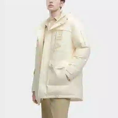 FILA Logo Print Down Jacket