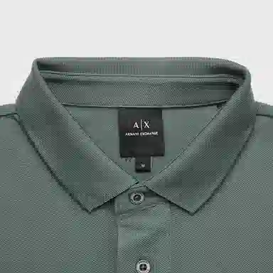 Armani Exchange SS24 Polo Green