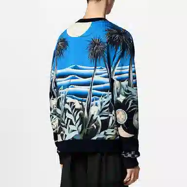 Louis Vuitton SS24 Blue Crewneck Sweater