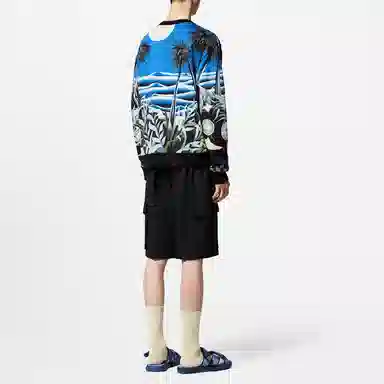 Louis Vuitton SS24 Blue Crewneck Sweater