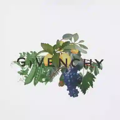 Givenchy T-Shirt In Cotton With Givenchy Fruits And Vegetables T