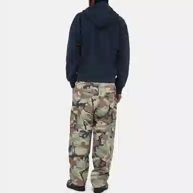 Stussy Stock Logo Zip Hoodie