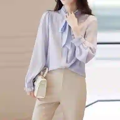 【dme】 系带长袖衬衫 女款