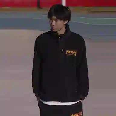 Thrasher Flame Shepherd Fleece Jacket