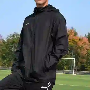 LiNing Fitness Windbreaker Black