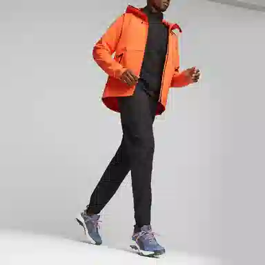 PUMA SEASONS Men's Softshell Running Jacket Logo