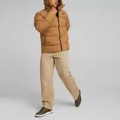 PUMA Down Puffer Brown