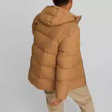 PUMA Down Puffer Brown