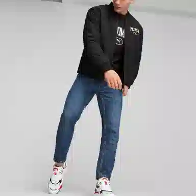 PUMA Squad Bomber Jacket Black