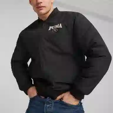 PUMA Squad Bomber Jacket Black