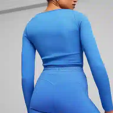 PUMA Corset Long Sleeve Blue