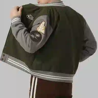 Nike Varsity Jacket Green