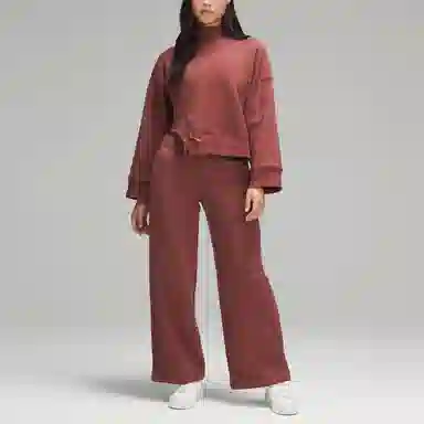 lululemon Plush Fleece Curved Hem Pullover