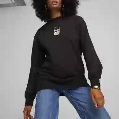 PUMA Downtown 180 Crew Black