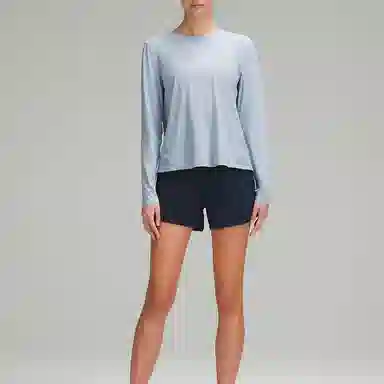 lululemon Mesh Panelled Long Sleeve Tee