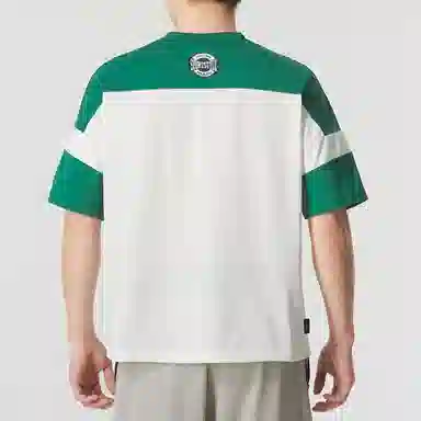 PUMA V-Neck Graphic Tee White