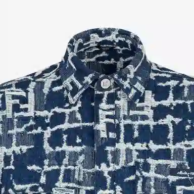 Fendi SS24 Logo Denim Jacket