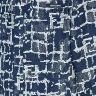 Fendi SS24 Logo Denim Jacket