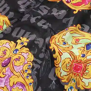 Versace Jeans Couture SS24 Black Shorts