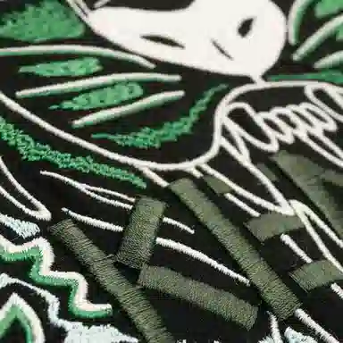 KENZO Tiger Embroidery Dress Black