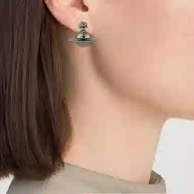 Vivienne Westwood Solid Orb Earrings