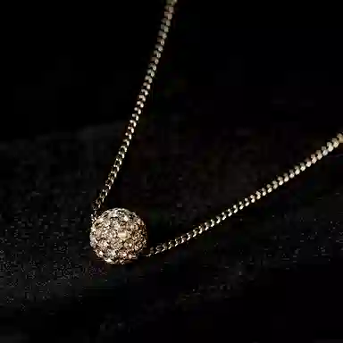 Givenchy Mini Fireball Necklace Gold