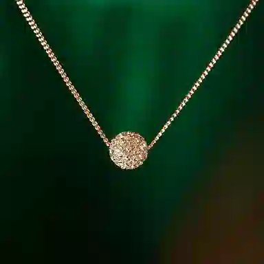 Givenchy Mini Fireball Necklace Gold