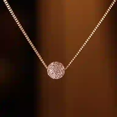 Givenchy Little Fireball Necklace 18K Rose Gold