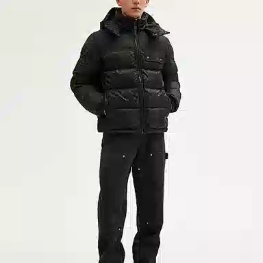 COACH FW22 Purple Puffer Jacket