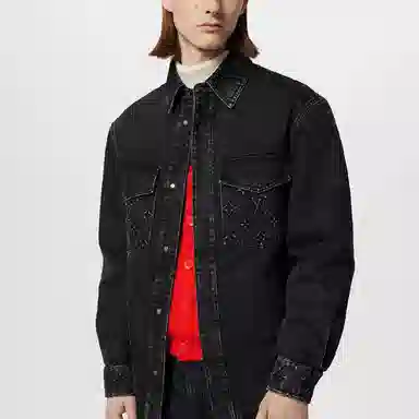 Louis Vuitton Denim Jacket Black