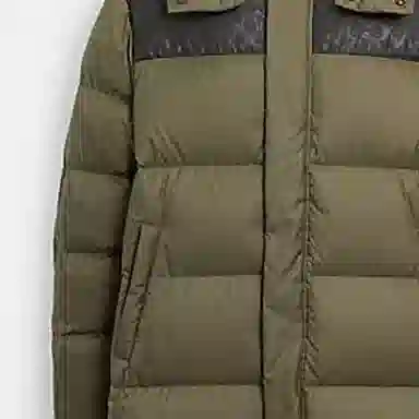 COACH FW23 Logo Print Down Jacket