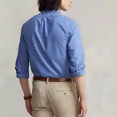 Polo Ralph Lauren FW23 Logo Shirt Blue