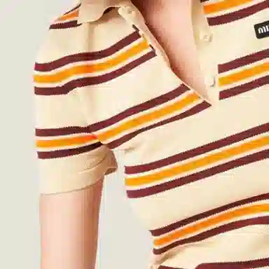 Miu Miu SS24 Polo Beige