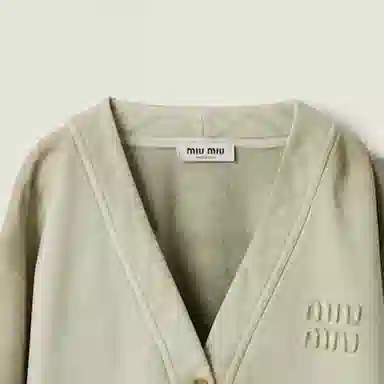 Miu Miu SS24 Logo Knit Sweater