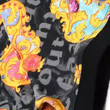 Versace Jeans Couture SS24 Black Polo