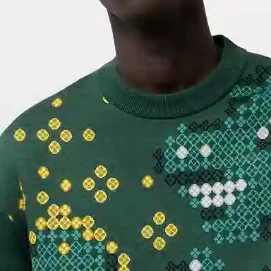 Louis Vuitton SS24 Crewneck Sweater Green