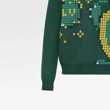 Louis Vuitton SS24 Crewneck Sweater Green