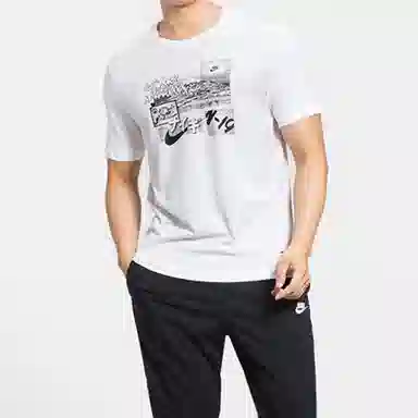 Nike Air Max Comic T-Shirt White