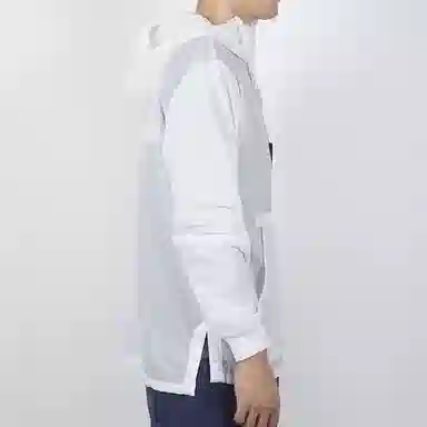 Nike Big Swoosh Half-Zip Hoodie White