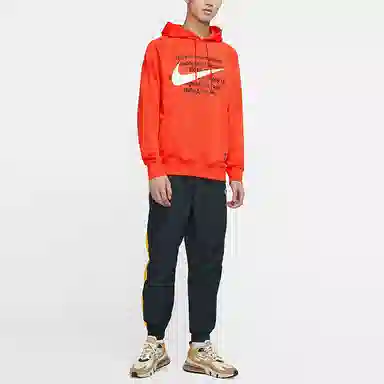 Nike Sportswear Swoosh Hoodie Orange