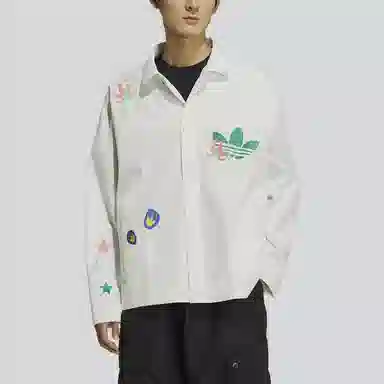 adidas Originals SS22 Logo Jacket White
