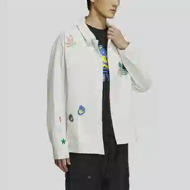 adidas Originals SS22 Logo Jacket White