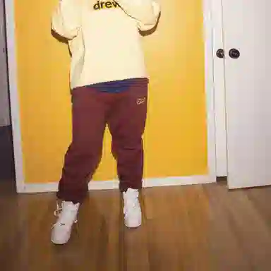 Drew House logo Secret Sweatpant - Secret BURGUNDY