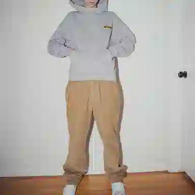 Drew House Logo Hoodie Heather Grey