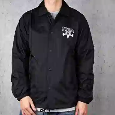 Thrasher Flame Coach Jacket