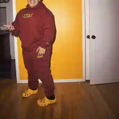 Drew House logo Secret Sweatpant - Secret BURGUNDY