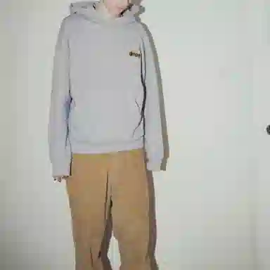 Drew House Logo Hoodie Heather Grey