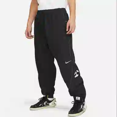 Nike x ACRONYM Logo Print Track Pants Black