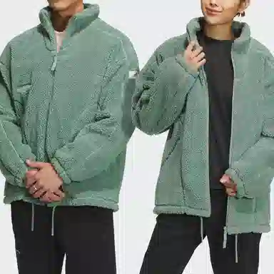 adidas Sportswear Lounge Jacket Silver Green